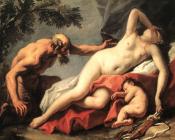 Venus and Satyr - 塞巴斯提亚诺·里奇